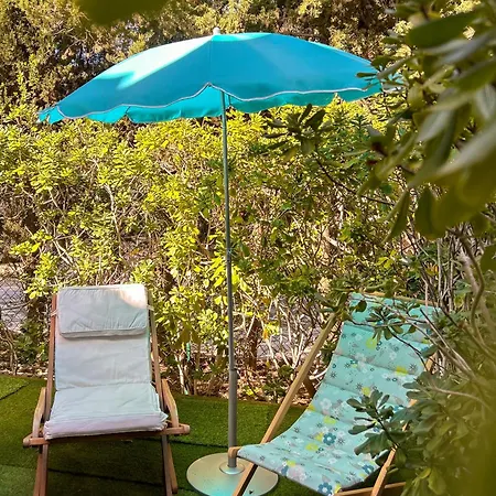 Rez De Jardin Dans Avec Piscine 邦多勒